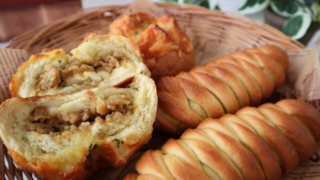 たんぱく質たっぷり！おとうふでカレーベーグル